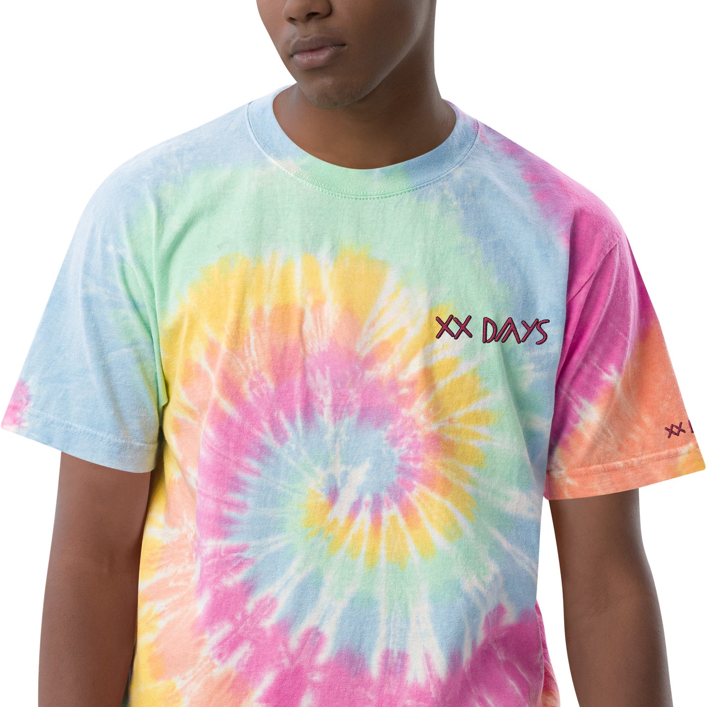 Oversized tie-dye t-shirt